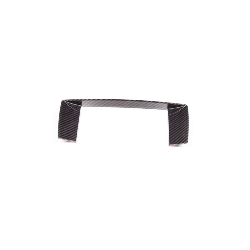 LAINGJINGMEI Auto Interior Styling Navigation Bildschirm Dekoration Rahmen Trim Aufkleber Kompatibel for Jaguar XJ 2010-2016 ABS Auto Zubehör(Carbon Fiber) von LAINGJINGMEI