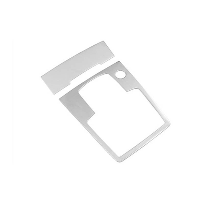 LAINGJINGMEI Auto Konsole Getriebe Panel Zigarette Leichter Abdeckung Dekor Schalthebel Multimedia Rahmen Aufkleber Trim Zubehör Kompatibel for Audi Q7 4L 2008-15 von LAINGJINGMEI