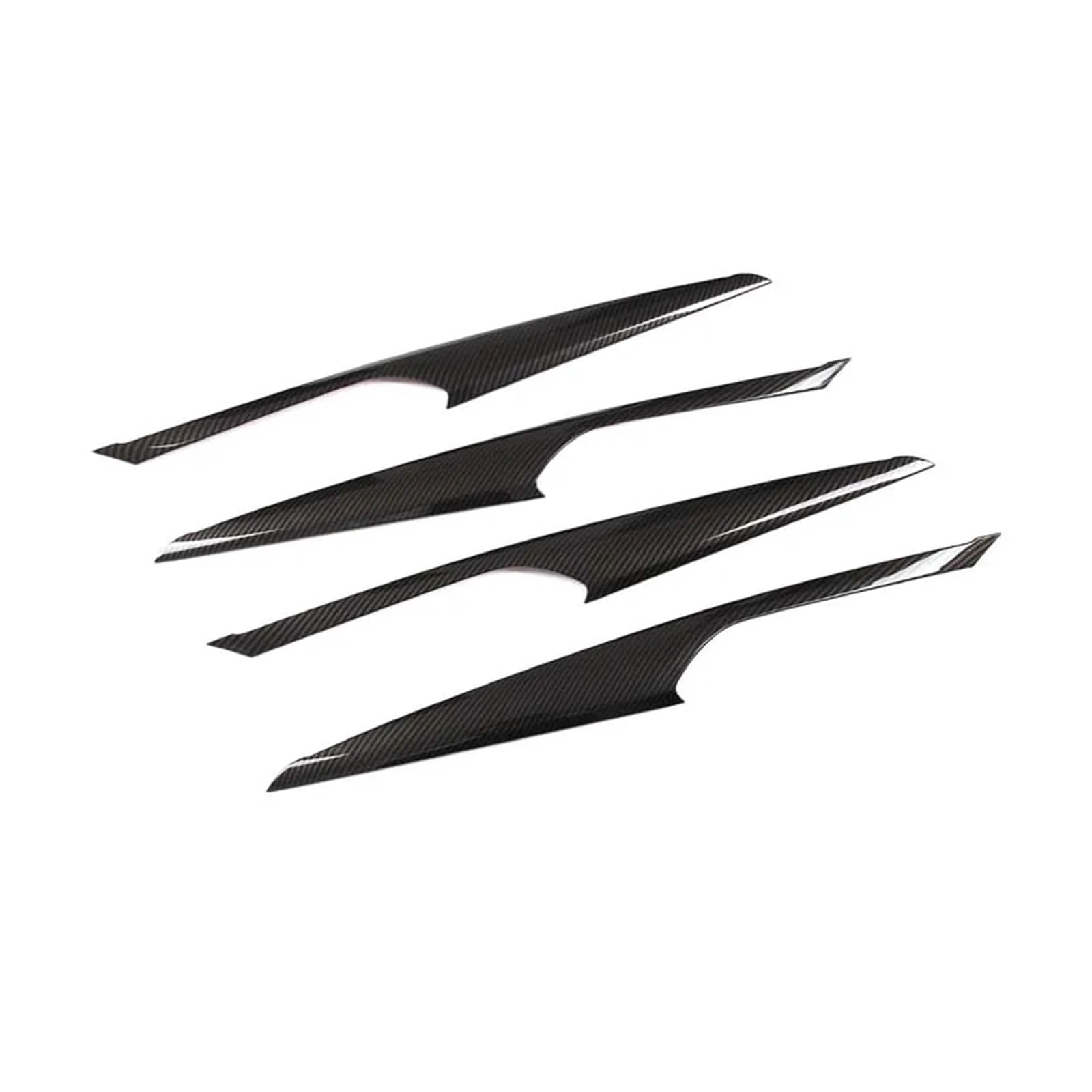 LAINGJINGMEI Auto Styling Innere Tür Griff Panel Dekoration Aufkleber Trim Kompatibel for BMW X3 X4 G01 G02 18-22 Carbon Faser Auto Innen Zubehör von LAINGJINGMEI