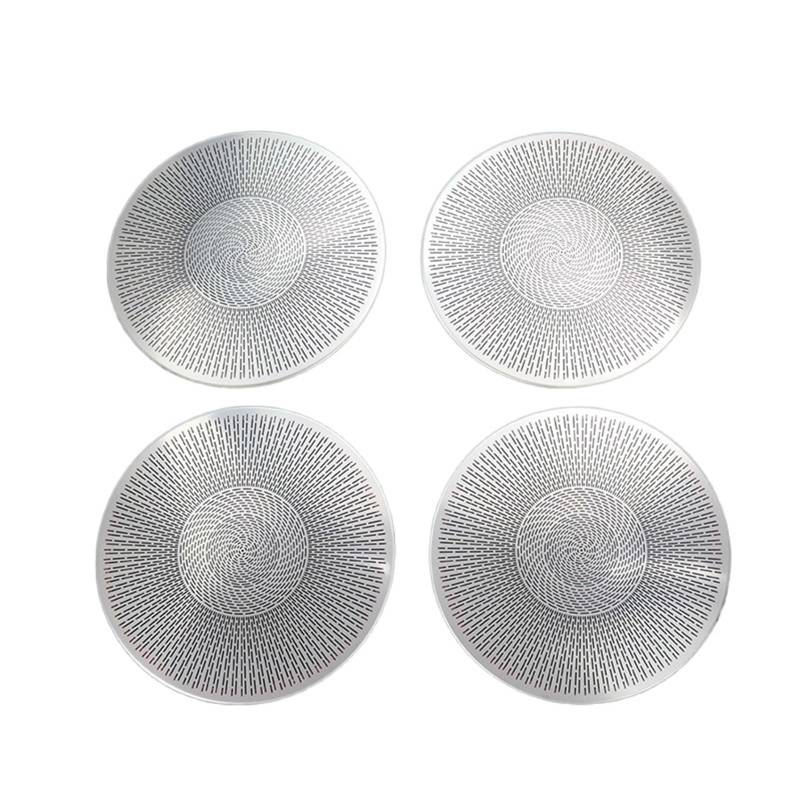 LAINGJINGMEI Auto Styling Kompatibel for Mercedes Benz C Klasse W204 2007-2014 Audio Lautsprecher Abdeckung Trim Tür Lautsprecher Panel Aufkleber Auto Zubehör von LAINGJINGMEI