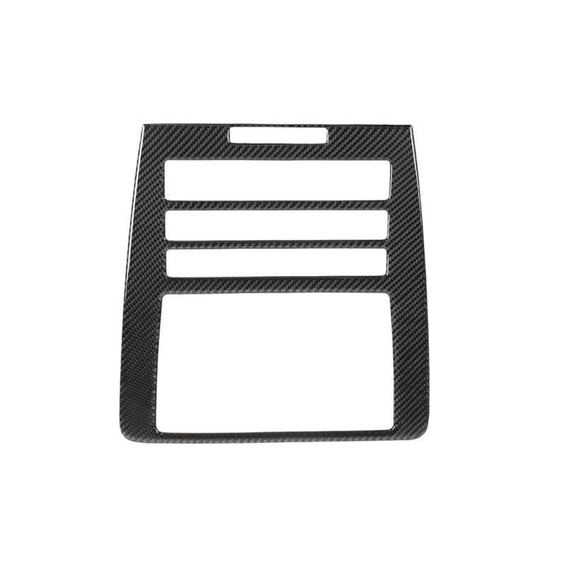 LAINGJINGMEI Auto Zentrale Steuerung Navigation Dekoration Panel Aufkleber Große Größe Kompatibel for Mustang 2009 2010 2011 2012 2013 Innen Zubehör(Black Carbon Fiber) von LAINGJINGMEI