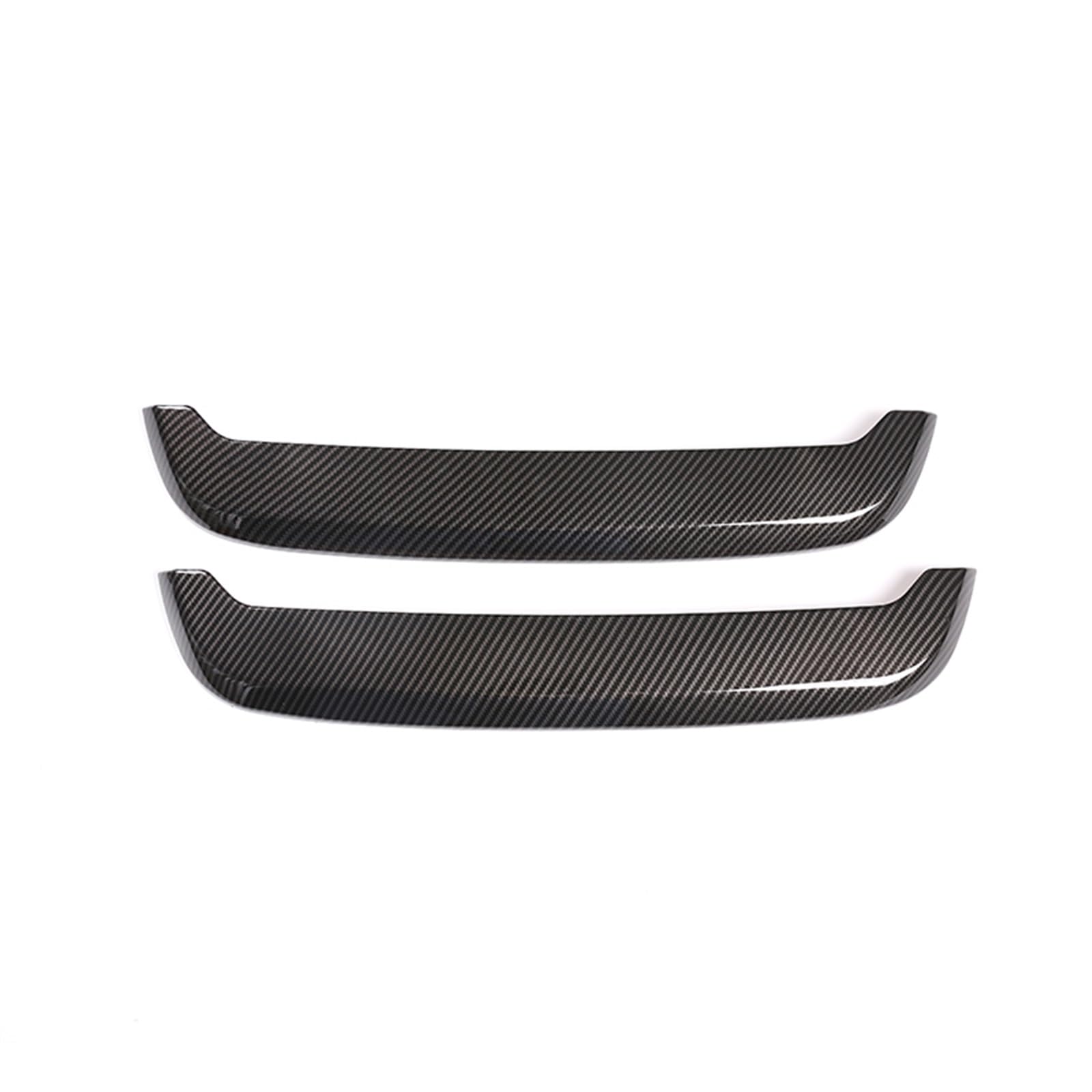 LAINGJINGMEI Autositz-Rückenverkleidung, kompatibel for BMW 7er G11 G12 2016–2020, ABS-Rücksitz-Dekorationsstreifen, Aufkleber, Innenzubehör, Auto-Styling(Carbon Fiber) von LAINGJINGMEI