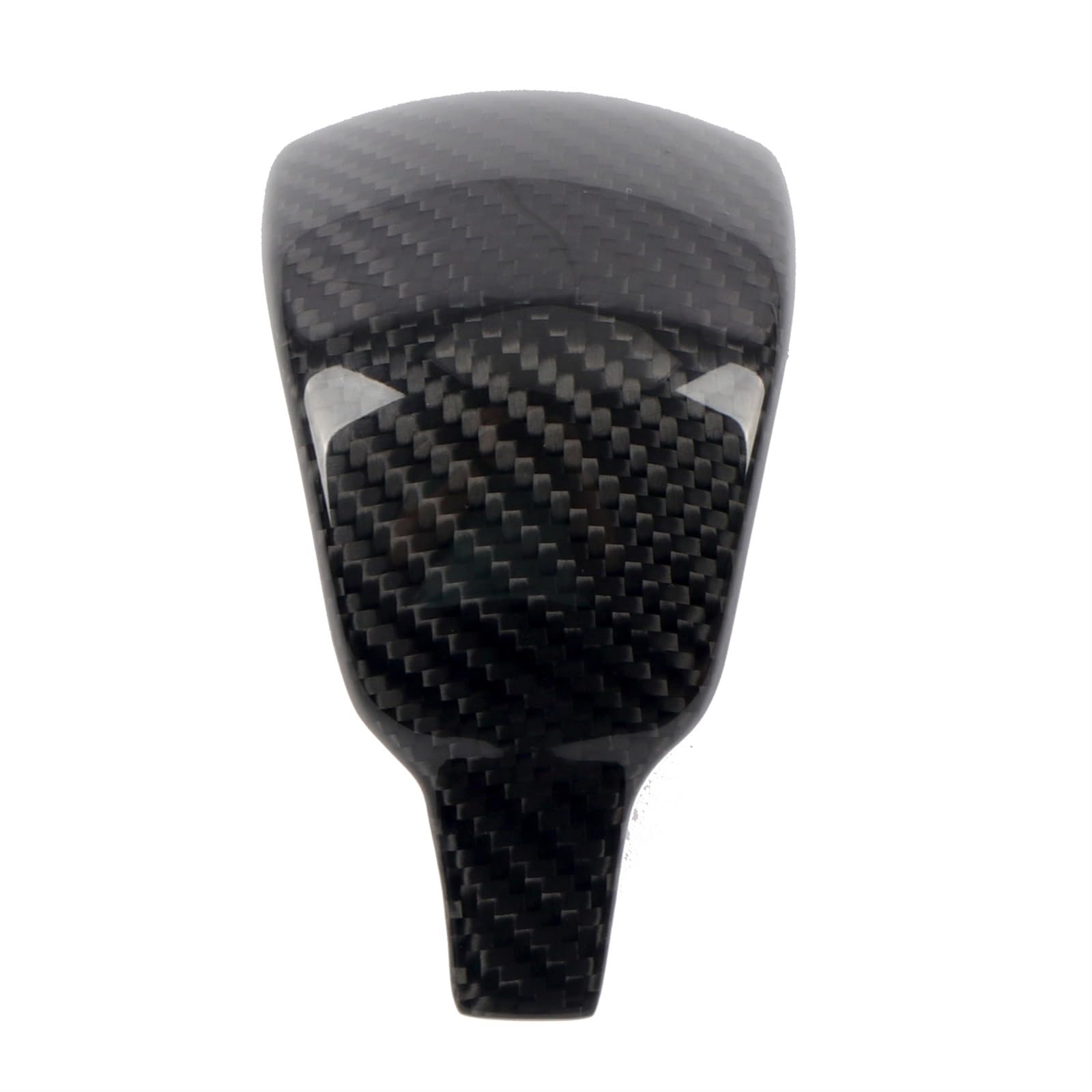 LAINGJINGMEI Autozubehör kompatibel for Dodge Ram 1500 2019 2020 2021 2022 2023 Real Carbon Fiber Gear Aufkleber Schaltknauf Stick Button Cap Cover von LAINGJINGMEI
