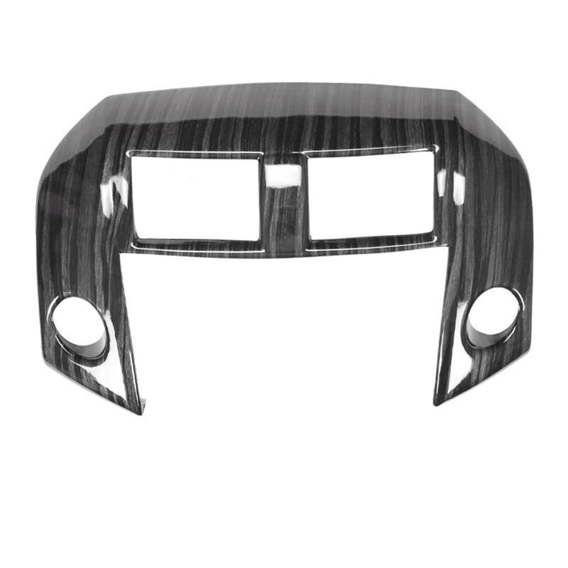 LAINGJINGMEI Kohlefaser-Druck, Auto-Innen-Styling-Center-Auslass-Navigationspanel-Aufkleber-Abdeckung, kompatibel for Toyota RAV4 2009 2010 2011 2012 2013 2014(Black Grain for CT) von LAINGJINGMEI