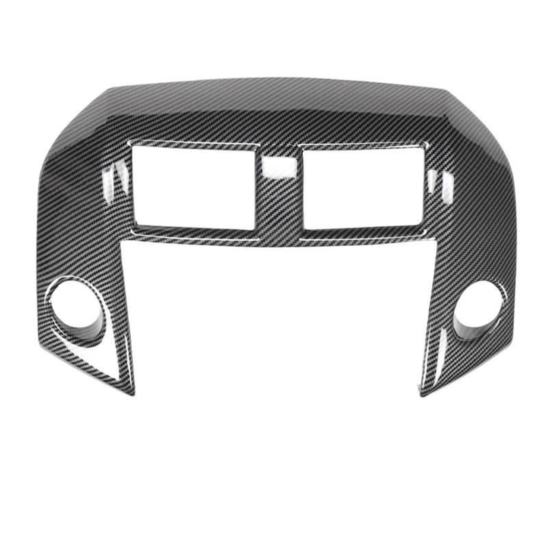 LAINGJINGMEI Kohlefaser-Druck, Auto-Innen-Styling-Center-Auslass-Navigationspanel-Aufkleber-Abdeckung, kompatibel for Toyota RAV4 2009 2010 2011 2012 2013 2014(Carbon Printed CT) von LAINGJINGMEI
