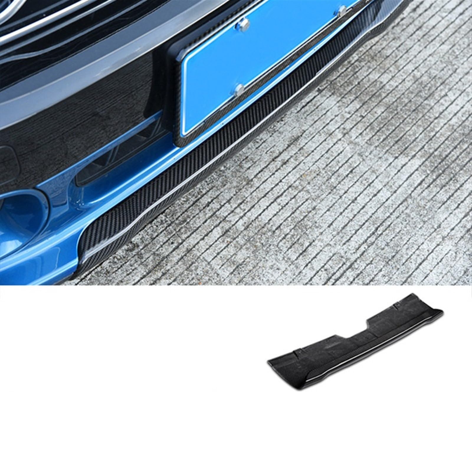 LAINGJINGMEI Kompatibel for BMW MIN Cooper S ONE F60 Countryman Clubman Cabrio INNENAUSSTATTUNG ZUBEHÖR Carbon Fiber Trim(Rear CF-06,1_F60 After 2018 FBT) von LAINGJINGMEI