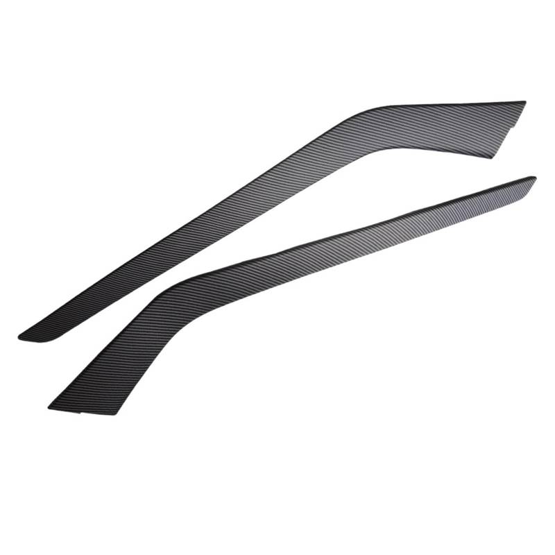 LAINGJINGMEI Konsolen-Seitenverkleidungsstreifen, kompatibel for Tesla Modell 3 Y, ABS-Center-Kontroll-Seitenverkleidung, Auto-Innendekoration, Abdeckungsaufkleber(M3 Matte CF1) von LAINGJINGMEI