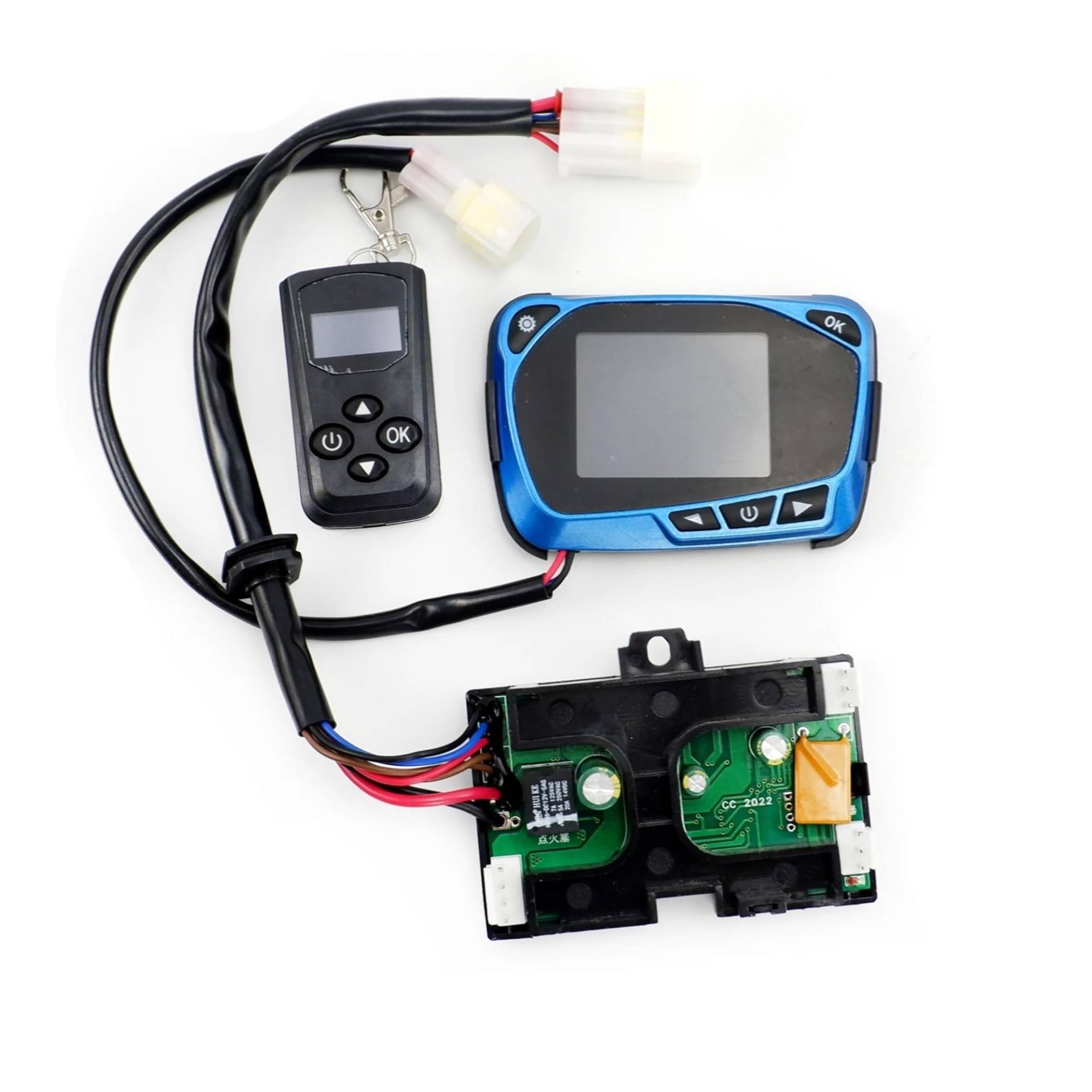 12V Air Diesel Heizung LCD Monitor Switch Control Controller Board Motherboard Mainboard Display Fernbedienung Fit for Auto Van Camper(3PCS SET) von LANAPPTLTG