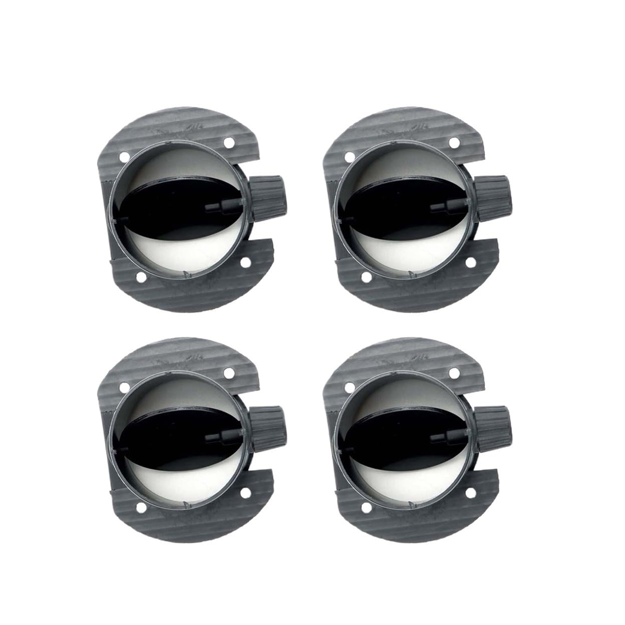 4 stücke 60mm Ventil Klappe Einstellbare Air Diesel Heizung Vent Führung Zweig Splitter Rohr Joiner Stecker Fit for Auto lkw Camper 4 stücke 60mm Ventil Klappe Einstellbare Air Diesel Heizung Vent Führung Zweig Splitter Rohr Joiner Stecker Fit for Auto lkw Camper von LANAPPTLTG