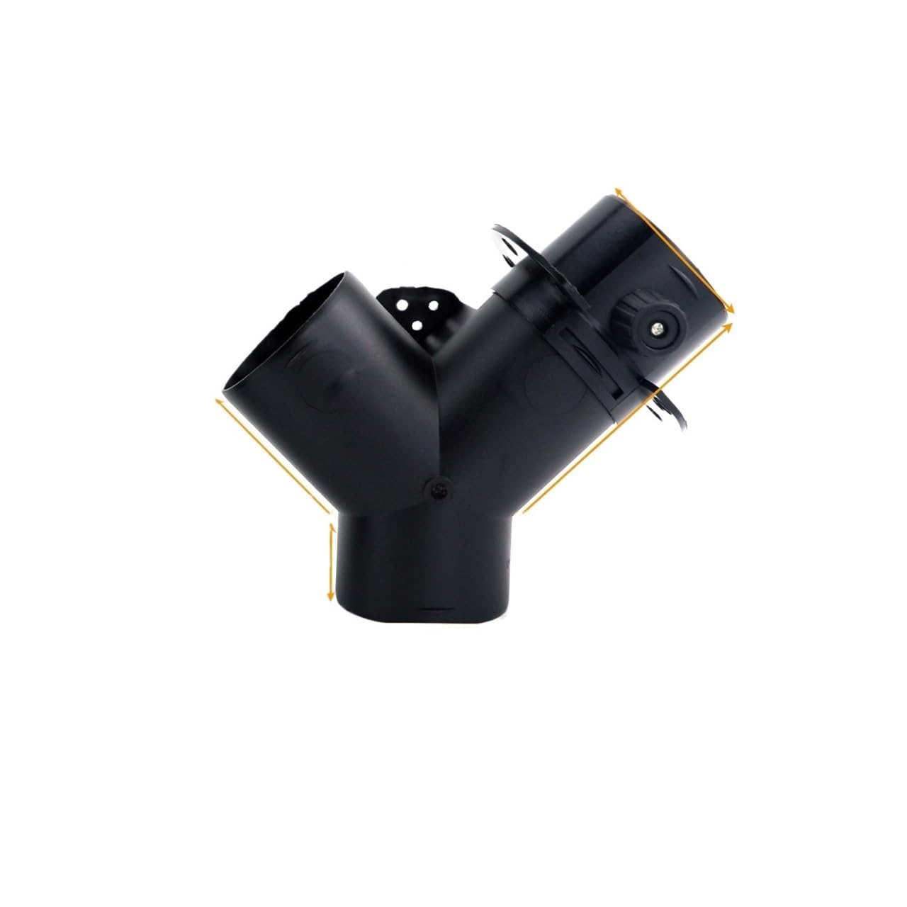 60 mm / 75 mm 1 Ventilklappe, verstellbar, for Luft-Diesel-Heizung, Entlüftung, Abzweig, Splitter, Rohrauslass, Verbindungsstück, passend for PKW, LKW(60mm Y 1 valve) von LANAPPTLTG