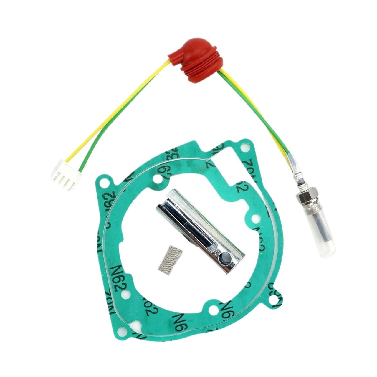 Luft-Diesel-Heizung, 12 V/24 V, Keramik-Glühkerze, Brenner, Gebläse, Dichtung, Sieb, passend for Webasto Eberspacher 3–8 kW, Auto, LKW, VAN, Boot(12V) von LANAPPTLTG