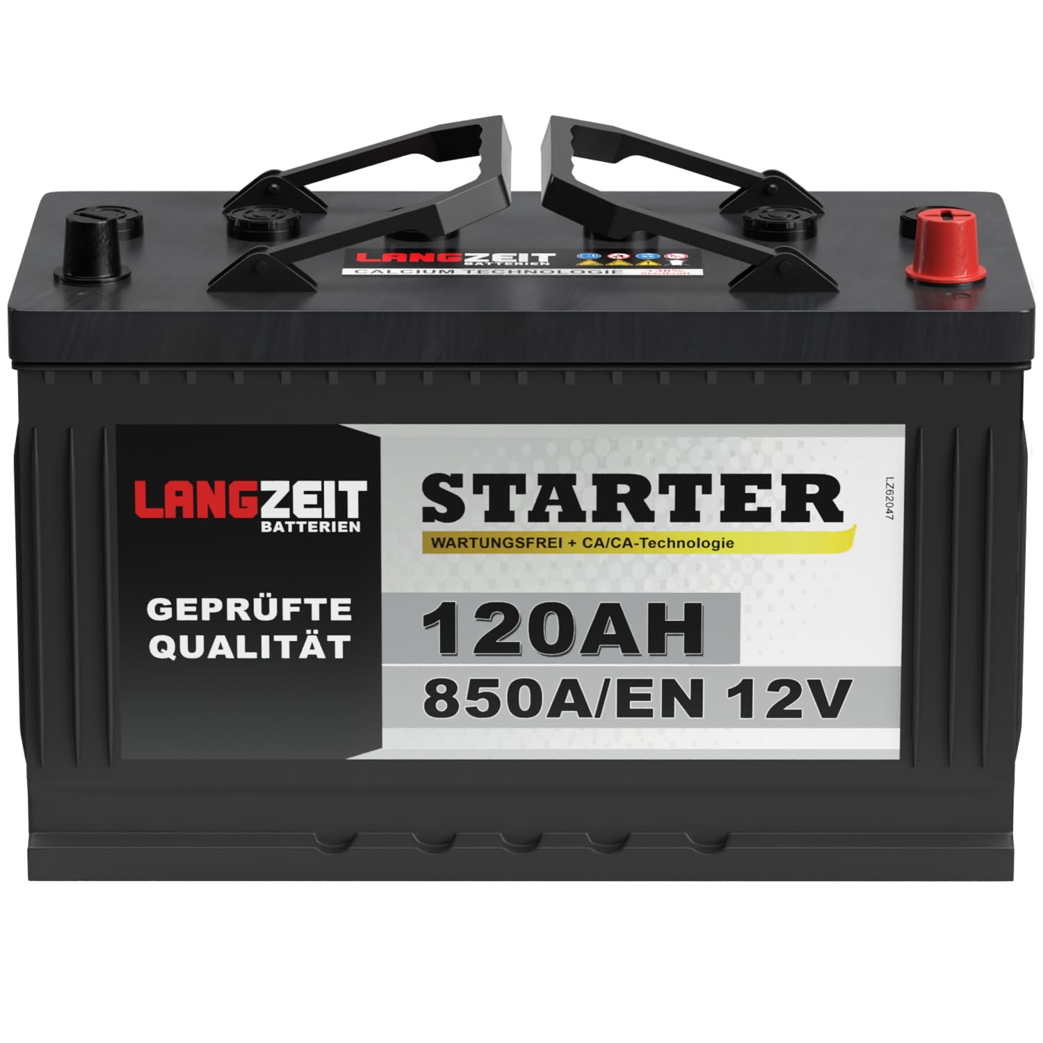 Starterbatterie 120Ah 12V LKW Auto Batterie IvecoDaily II III von LANGZEIT Batterien