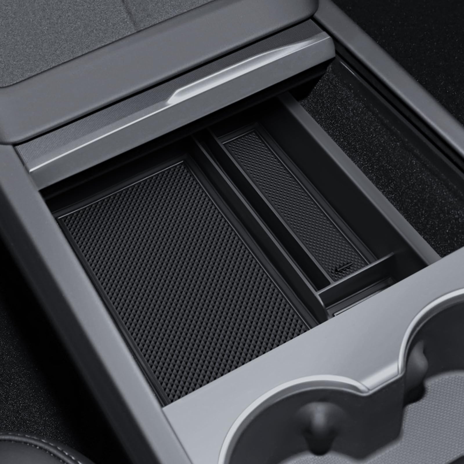 LANTU Mittelkonsole Organizer für Tesla Model Y 2025 und Model 3 2024-2025 Aufbewahrungsbox mit Hochwertigem Beflockten Tesla Juniper Highland Zubehör LANTU Mittelkonsole Organizer für Tesla Model Y 2025 und Model 3 2024-2025 Aufbewahrungsbox mit Hochwertigem Beflockten Tesla Juniper Highland Zubehör von LANTU