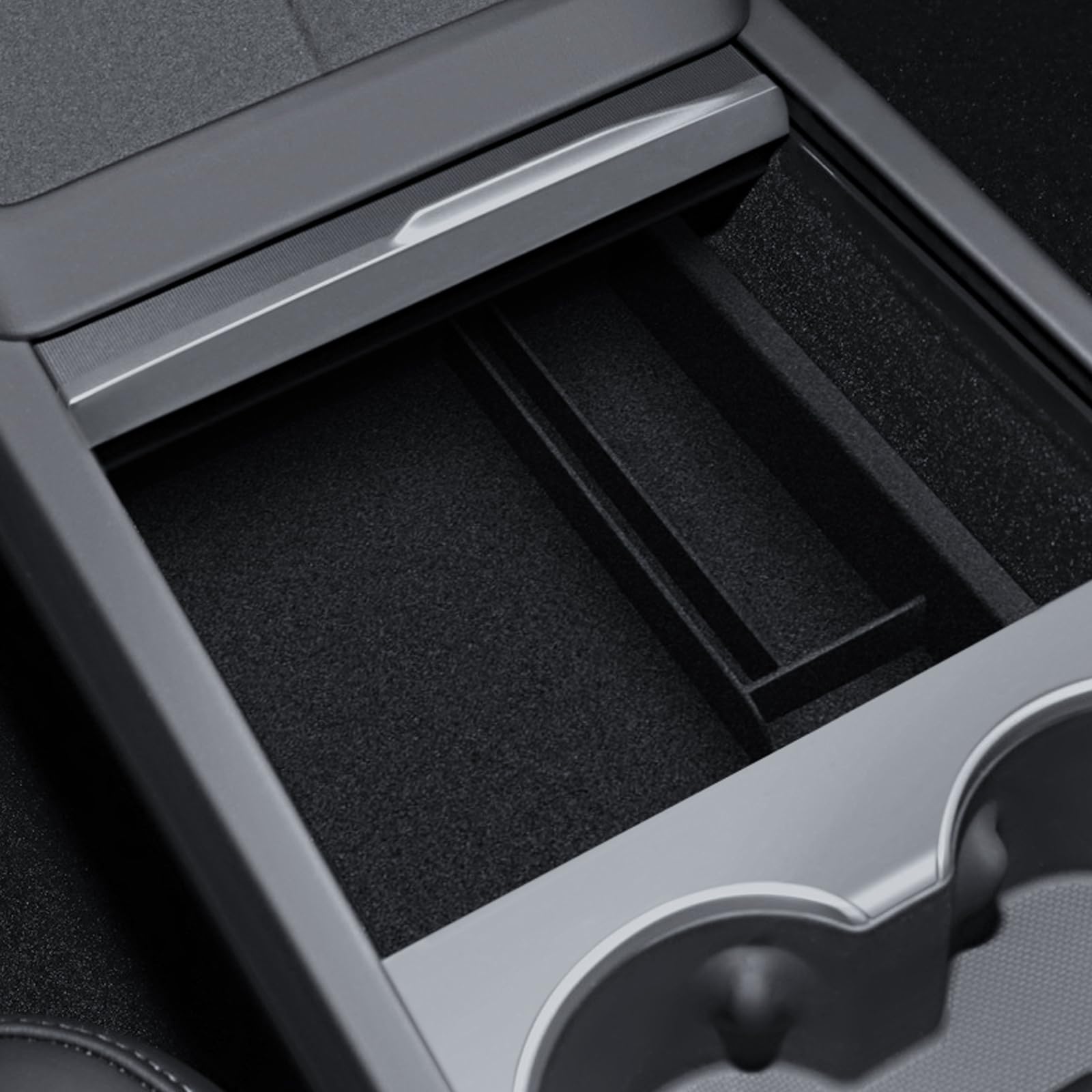 LANTU Mittelkonsole Organizer für Tesla Model Y 2025 und Model 3 2024-2025 Aufbewahrungsbox mit Hochwertigem Beflockten Material Tesla Juniper Highland Zubehör LANTU Mittelkonsole Organizer für Tesla Model Y 2025 und Model 3 2024-2025 Aufbewahrungsbox mit Hochwertigem Beflockten Material Tesla Juniper Highland Zubehör von LANTU