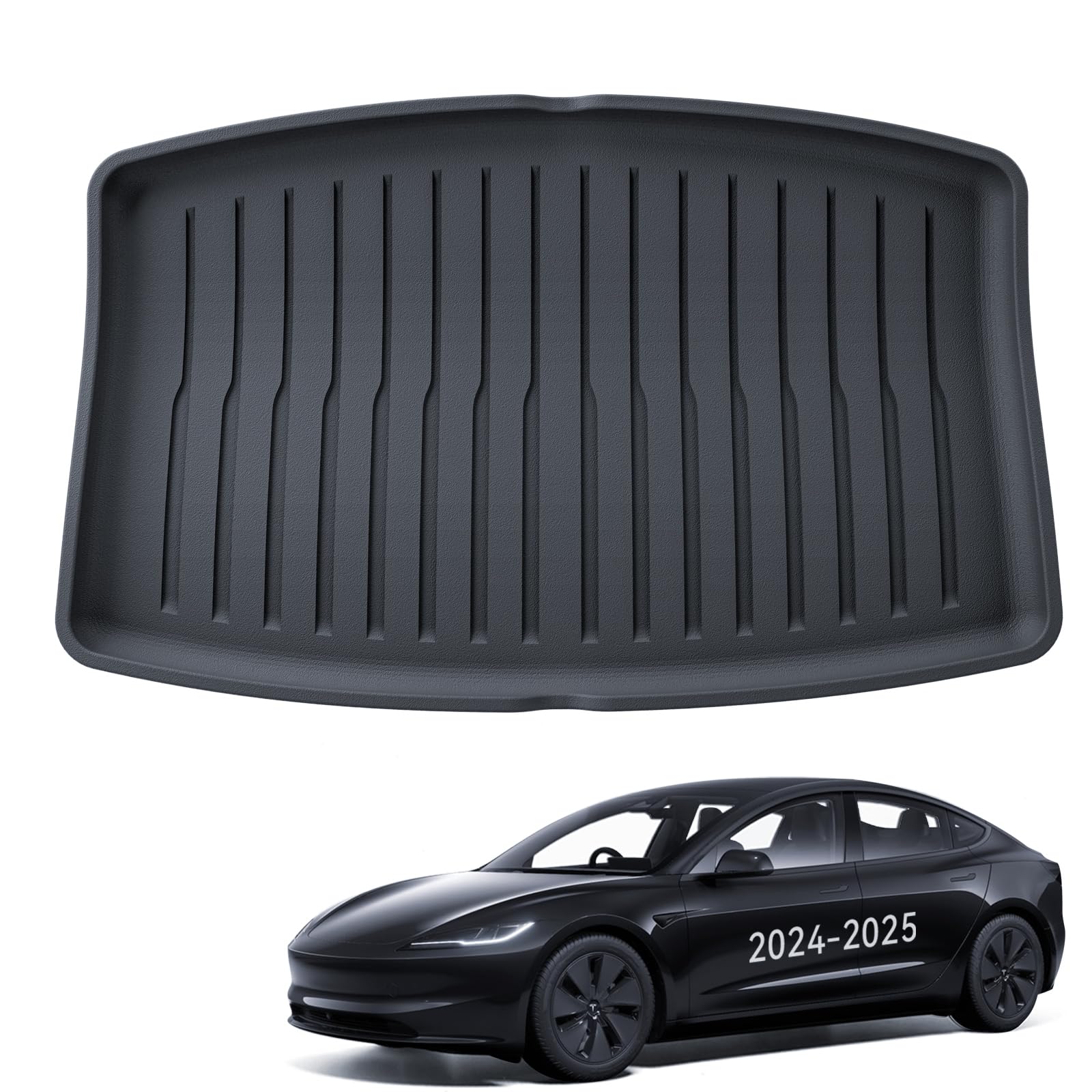 LANTU Untere Kofferraummatte für Tesla Model 3 2024-2025 Allwetter TPE Schutzmatte Untere Kofferraummatte rutschfest & Wasserdicht für Tesla Model 3 Highland Zubehör LANTU Untere Kofferraummatte für Tesla Model 3 2024-2025 Allwetter TPE Schutzmatte Untere Kofferraummatte rutschfest & Wasserdicht für Tesla Model 3 Highland Zubehör von LANTU