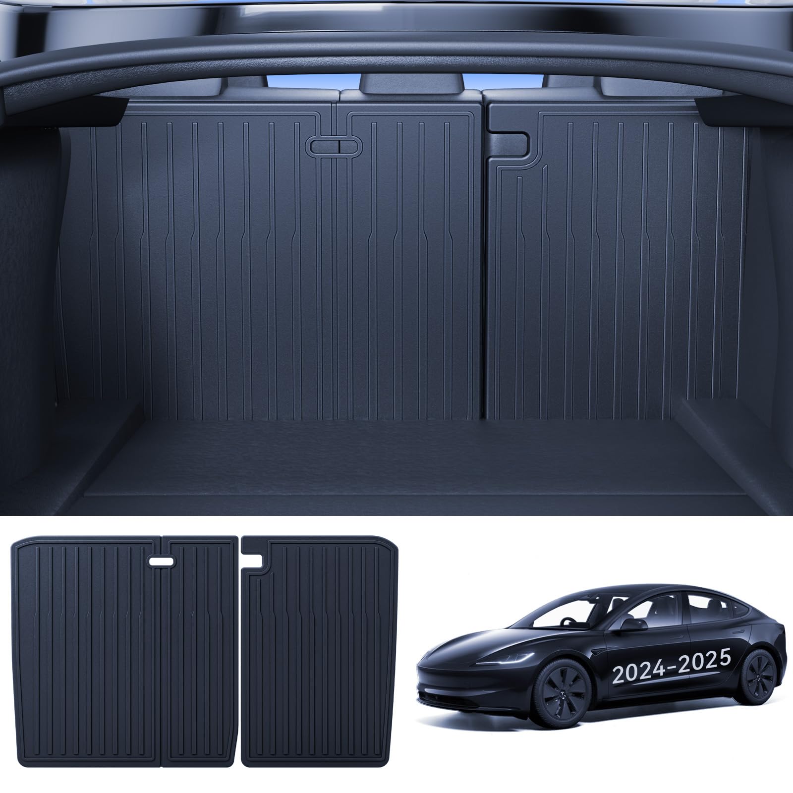 LANTU Zweite Sitzreihe Rückenbezug für Tesla Model 3 2024-2025 Allwetter TPE Sitzschutz Wasserdicht und rutschfest Rear Seat Cover Tesla Model 3 Highland Zubehör LANTU Zweite Sitzreihe Rückenbezug für Tesla Model 3 2024-2025 Allwetter TPE Sitzschutz Wasserdicht und rutschfest Rear Seat Cover Tesla Model 3 Highland Zubehör von LANTU