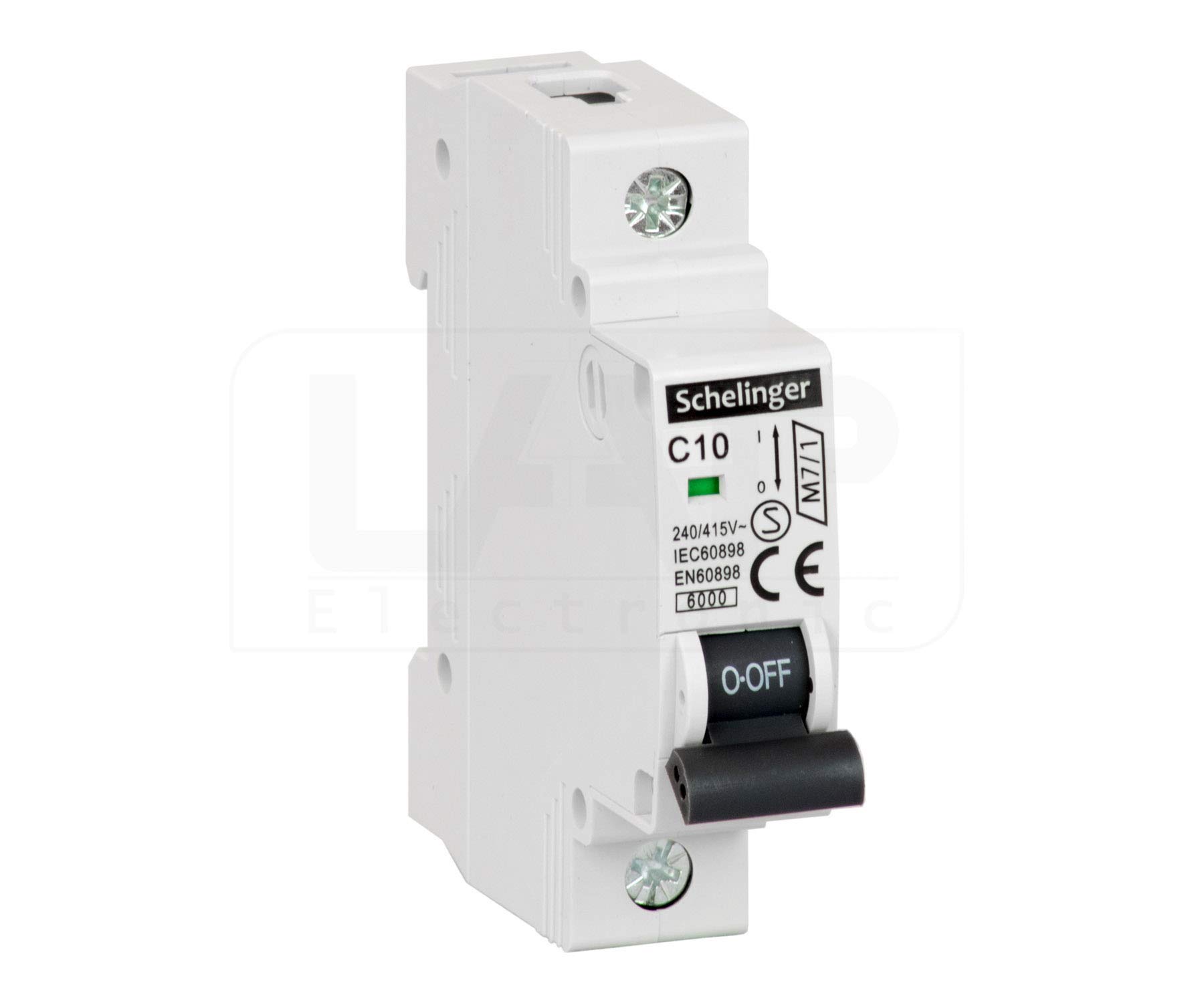 Leitungsschutzschalter LS-Schalter Sicherungsautomat 10A bis 32A 1-polig 3-polig (1-polig C 10A) von LAP-Electronic