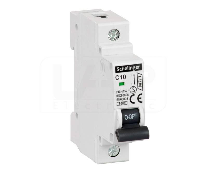 Leitungsschutzschalter LS-Schalter Sicherungsautomat 10A bis 32A 1-polig 3-polig (1-polig C 10A) von LAP-Electronic