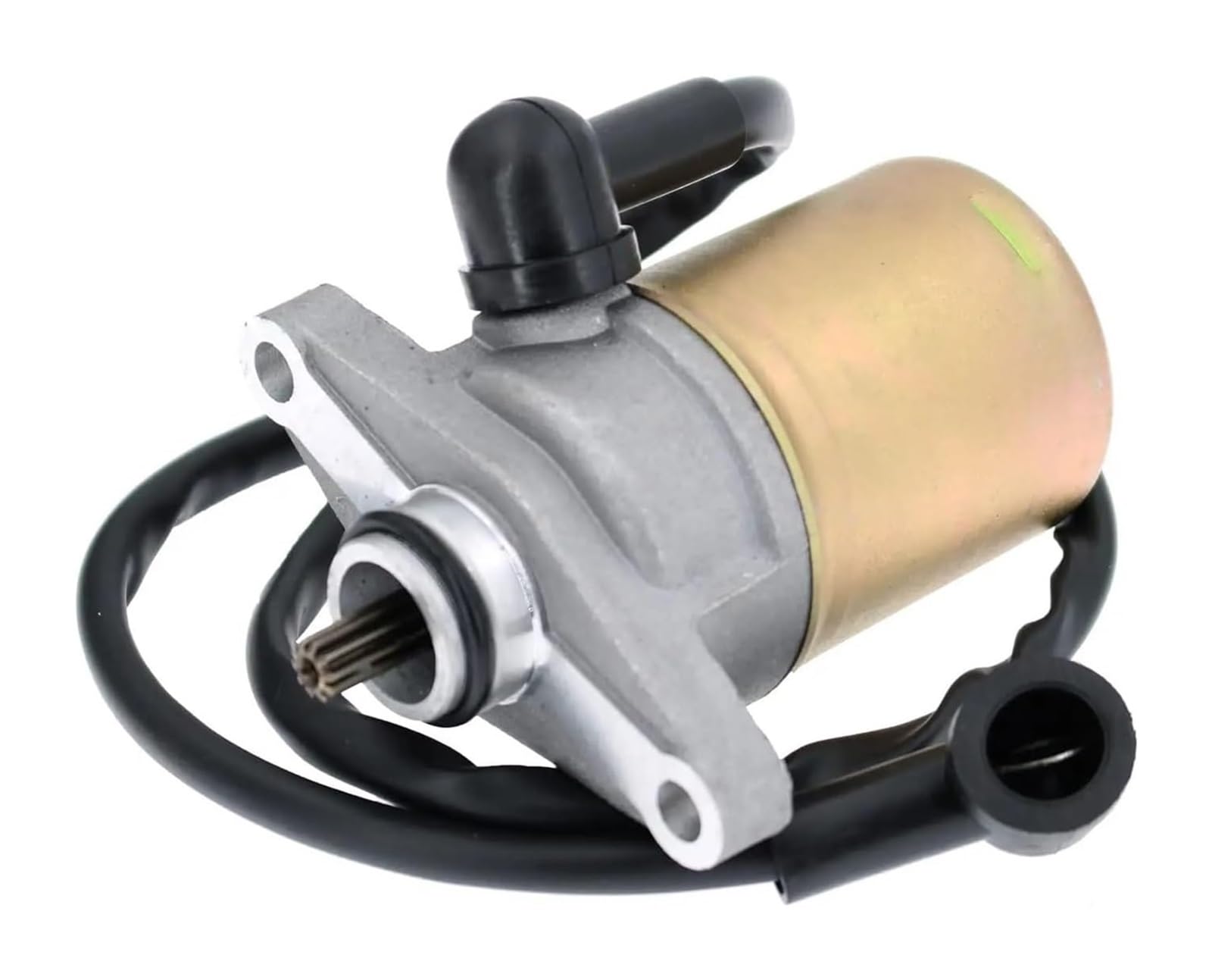 Anlasser Starter Für GY6 49cc 50cc 80cc 100cc Langlebiger Anlasser Mit Draht Für 4-Takt-Roller Moped ATV Go-Kart-Motorstarter von LAPPGNGFYA
