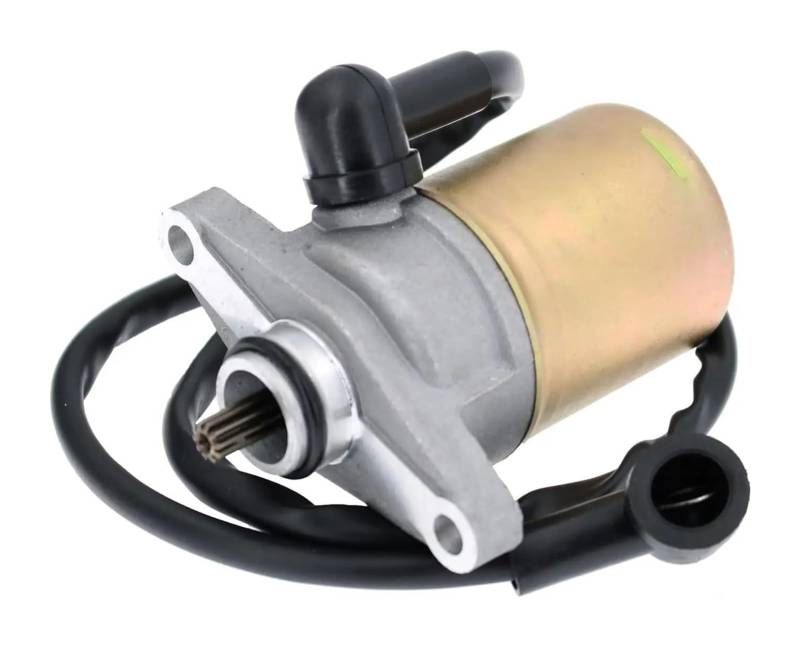 Anlasser Starter Für GY6 49cc 50cc 80cc 100cc Langlebiger Anlasser Mit Draht Für 4-Takt-Roller Moped ATV Go-Kart-Motorstarter von LAPPGNGFYA