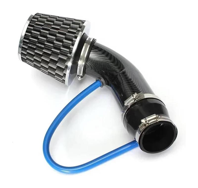 Auto-Entlüftungsrohr Universal 76mm/3 Zoll Pilzkopf Cold Air Intake Kit Luftfilter Ansaugschlauch(Water transfer) von LAPPGNGFYA