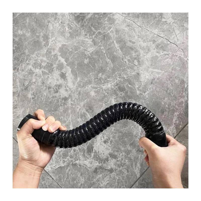 Auto Luftansaugrohr Kühlerrohr Ladeluftkühlerrohr Gummi Joiner Schwarz Alle Größen Universal Silikon Flexibler Schlauch Luftfilter Ansaugschlauch(800mm,ID40mm) von LAPPGNGFYA