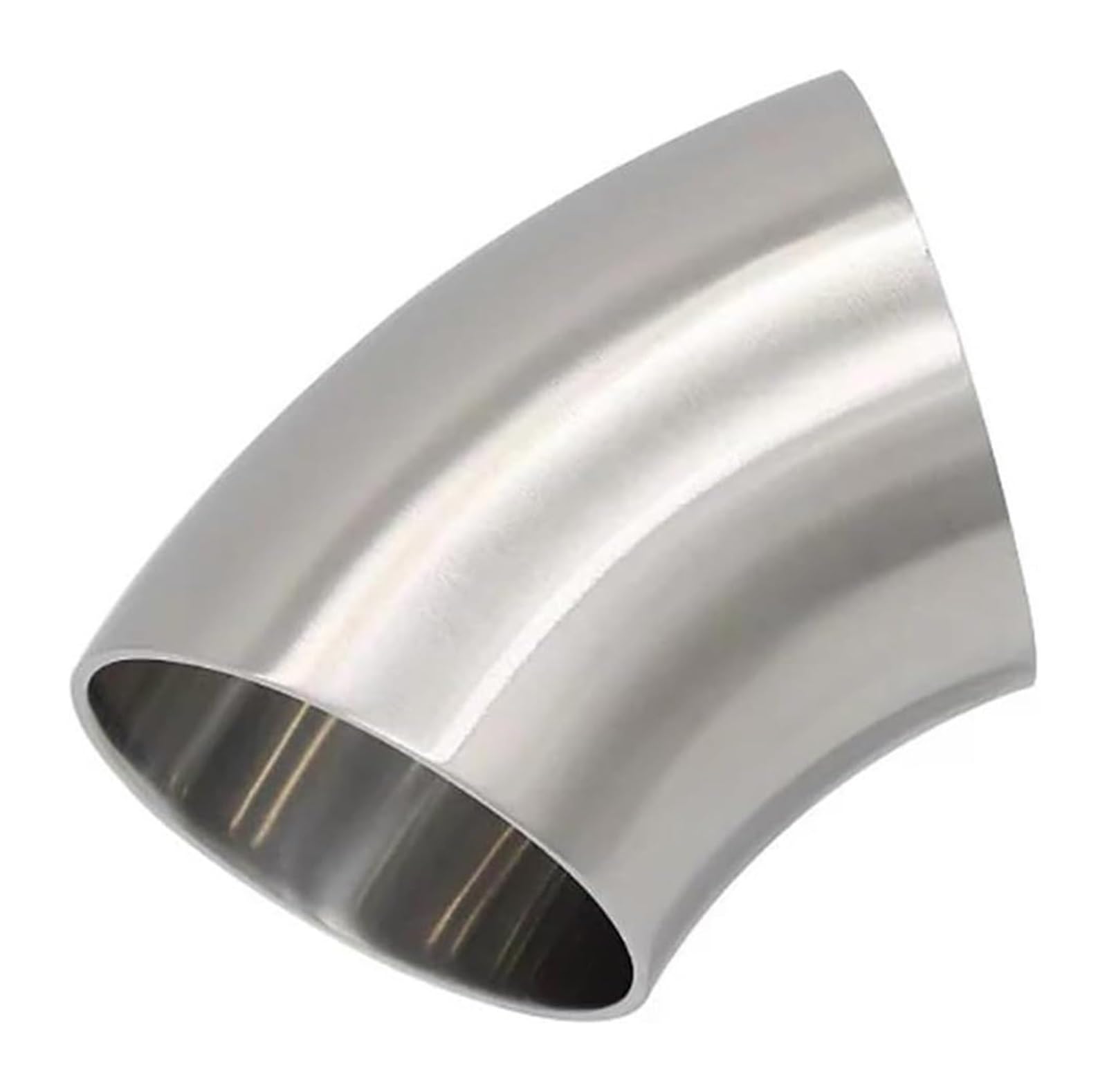 Endrohr Schalldämpfer 1,5 Dick 51 Mm 63 Mm 76 Mm Außendurchmesser Sanitär Stumpfschweiß 45 Grad Kniestück-Bogenrohr 304 Edelstahl Autoauspuff(70mm) von LAPPGNGFYA