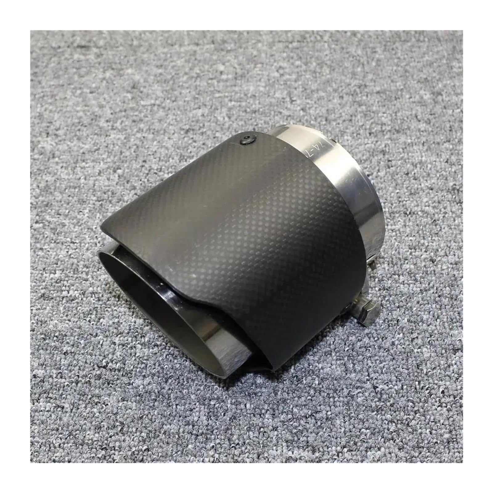 Endrohr Schalldämpfer Auto Auspuff System Schalldämpfer Matte Schwanz Kehle 304 Edelstahl Rohr(57mm-89mm) von LAPPGNGFYA