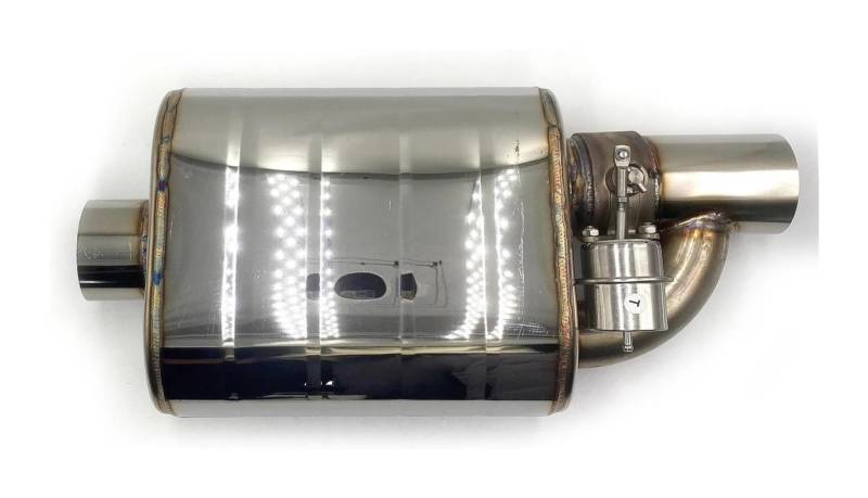 Endrohr Schalldämpfer Auto Auspuff System Vakuum Ventil Control Rohr Kit Variable Schalldämpfer Edelstahl Universal 51 63 76Mm Fernbedienung(2.0 inch(51) RightA) von LAPPGNGFYA