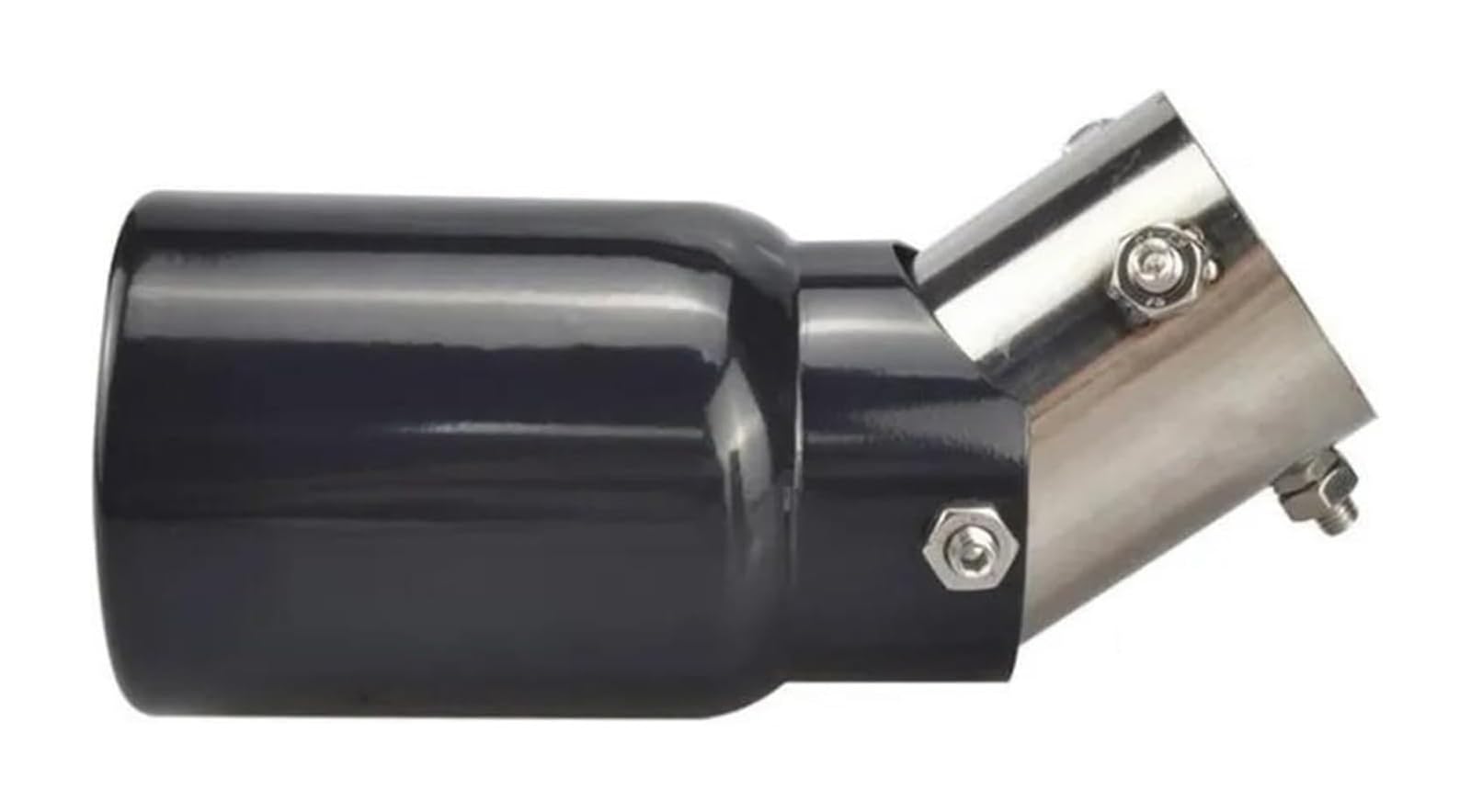 Endrohr Schalldämpfer Auto Auspuff Tipp Endrohr Schalldämpfer Hals 38 54mm Einlass Einstellbare Winkel Edelstahl Abdeckungen Trimmt Automobil Endrohr Schalldämpfer Auto Auspuff Tipp Endrohr Schalldämpfer Hals 38 54mm Einlass Einstellbare Winkel Edelstahl Abdeckungen Trimmt Automobil von LAPPGNGFYA