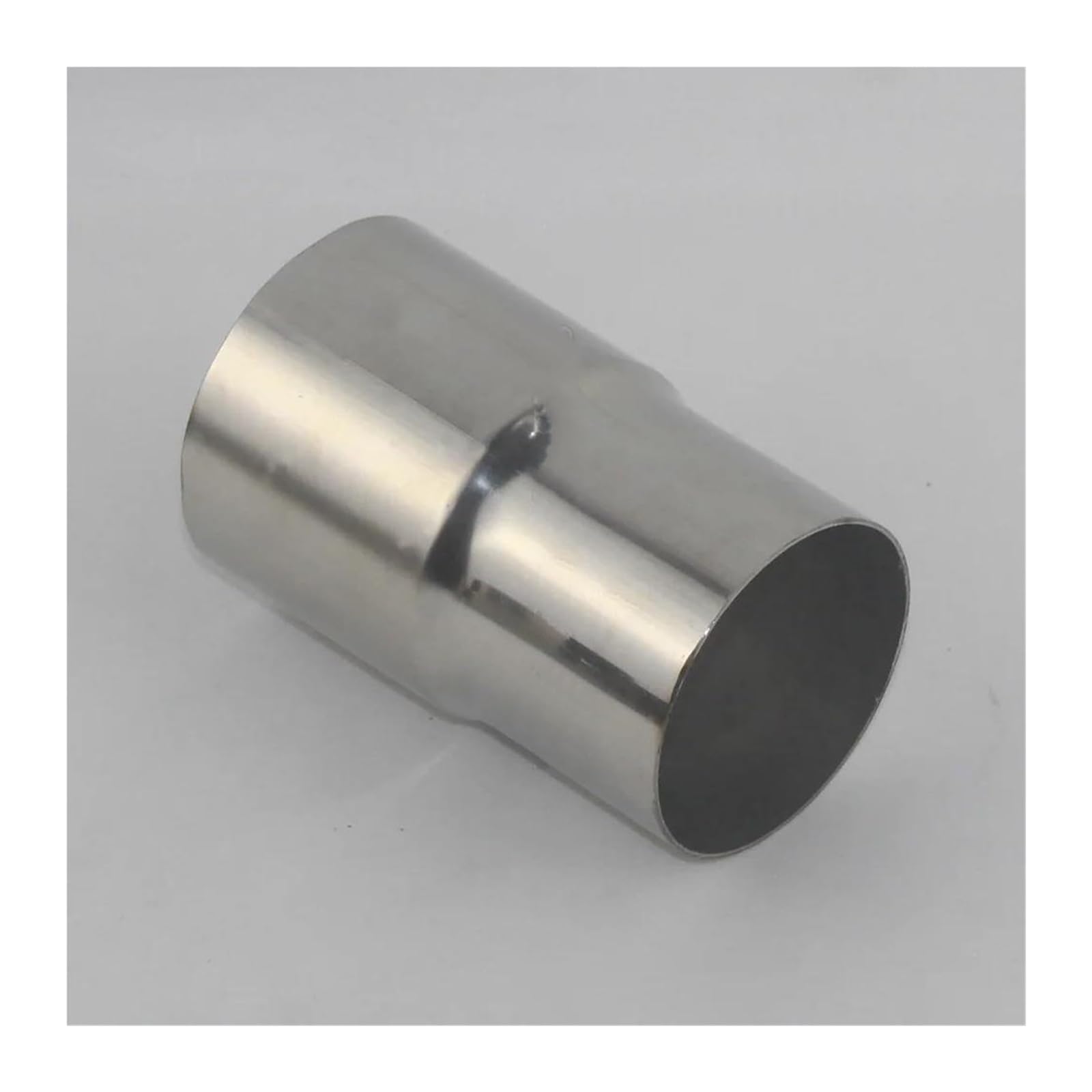 Endrohr Schalldämpfer Autozubehör 304 Edelstahl Reduzierstück 57mm 60mm 63mm 66mm 70mm 76mm Auspuffrohr(OD 60mm-66mm) von LAPPGNGFYA