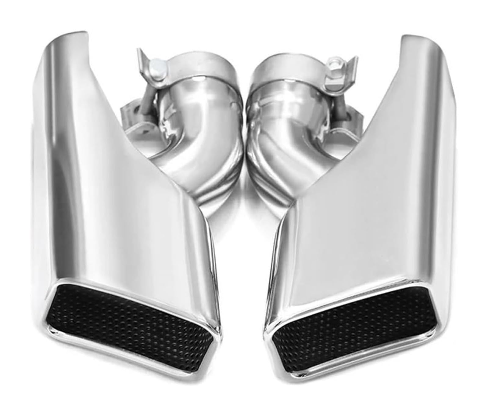 Endrohr Schalldämpfer Diesel Auto Auspuffrohr Schalldämpfer Spitze Für Land Für Rover Für Sport 2005 2006 2007 2008 2009 2010 2011 2012 2013 Für L320(Style A) von LAPPGNGFYA