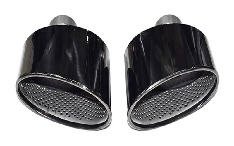 Endrohr Schalldämpfer Für A4 A5 A6 A7 Upgrade RS4 RS5 RS6 RS7 Edelstahl 1 Paar Auspuff Schalldämpfer Endrohr Spitze Abdeckungen Borte von LAPPGNGFYA