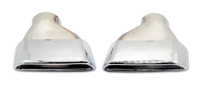 Endrohr Schalldämpfer Für B&MW 5 Series G30 G31 F10 F11 F10 F11 LCI 6 Series G32 2 Stück Auto Auspuffblende Quadratisches Endrohr Edelstahl Düsenabdeckung von LAPPGNGFYA