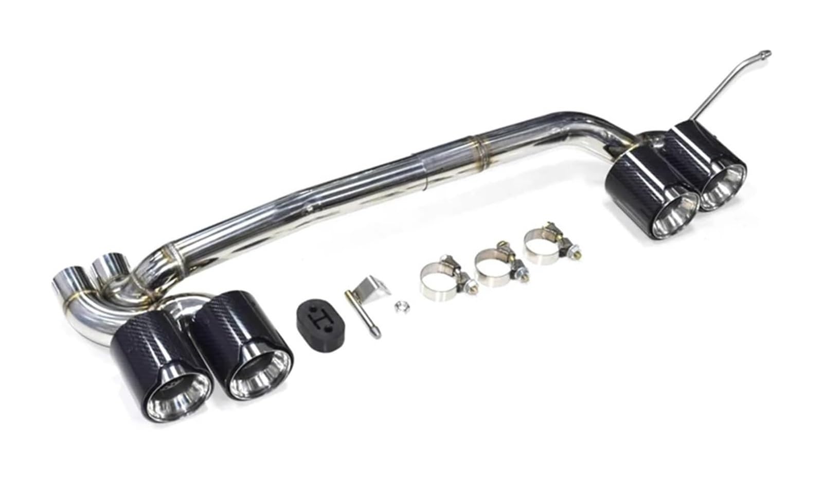 Endrohr Schalldämpfer Für B&MW F30 F31 320i 330i 328i 2017 2018 2019 Up Für M3 Dual Auspuff Spitze Look Quad Schwanz Rohr Schalldämpfer Düse System(Carbon B 48mm) von LAPPGNGFYA