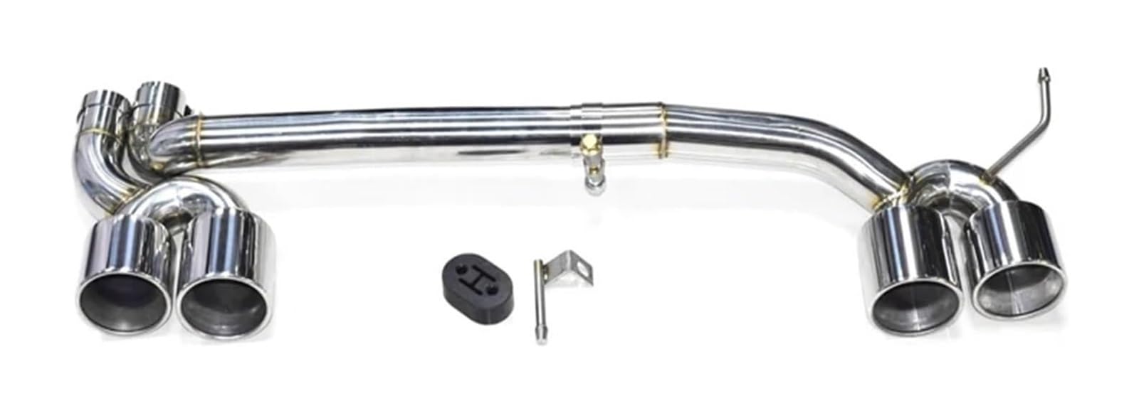 Endrohr Schalldämpfer Für B&MW Für F30 F31 320i 330i 328i 2017 2018 2019 Für M3 Quad Auspuff Tip Look Endrohr Schalldämpfer Düse System Tipps(Silver 48mm) von LAPPGNGFYA