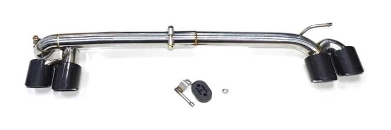 Endrohr Schalldämpfer Für B&MW Für F30 F31 320i 330i B48 Quad 304 Edelstahl Auto Auspuff Tipp System Düse Schalldämpfer Tai Rohr(Cf a 54mm) von LAPPGNGFYA