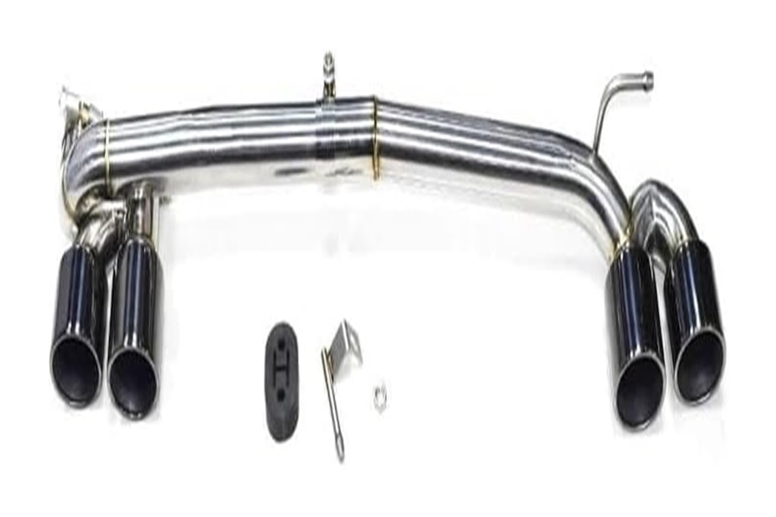 Endrohr Schalldämpfer Für B&MW Für F30 F31 320i 330i F33 F34 428i 420i 425i Carbon Fiber Auspuff Tipp Quad Auto Rohr Schwanz Schalldämpfer(Black 48mm) von LAPPGNGFYA
