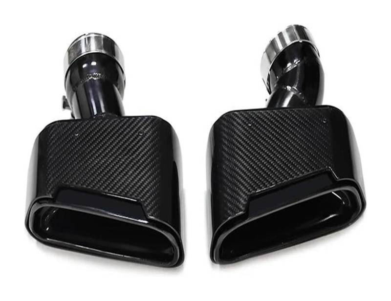 Endrohr Schalldämpfer Für B&MW G30 G31 520i 530i 528i 5 Serie Auto Schalldämpferspitze Quadratisches Endrohr Auspuffanlage Düse 304 Edelstahl Abdeckungsverkleidung von LAPPGNGFYA