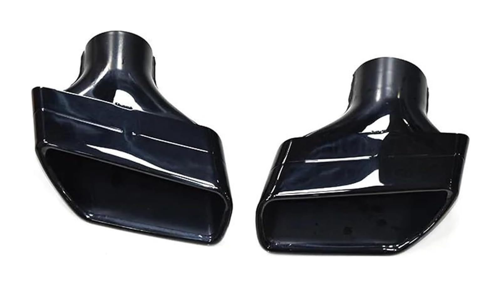 Endrohr Schalldämpfer Für B&MW G30 G31 G32 530i 540i 304 Edelstahl Auto Auspuffblende Schalldämpfer Quadratische Düse Design Rohr 1 Paar(Black B) von LAPPGNGFYA