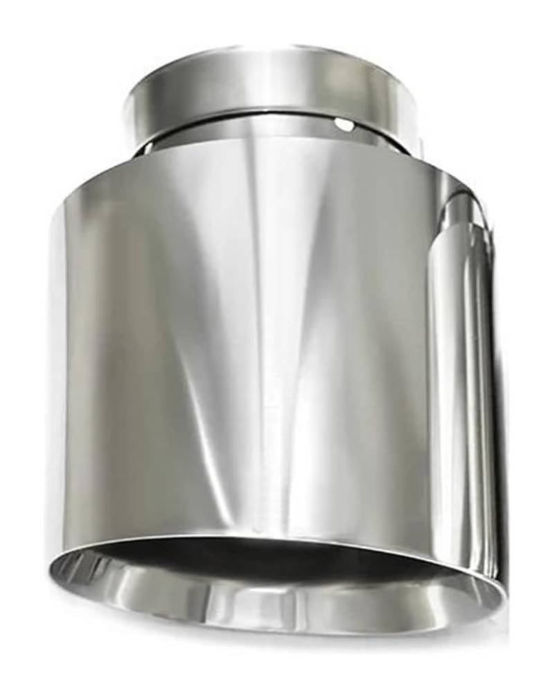 Endrohr Schalldämpfer Für B&MW Series Car Modified 304 Edelstahl-Auspuffrohr Universal Bevel Edeg Schalldämpferspitze Tai Düse 1 PCS(ID57OD101) von LAPPGNGFYA