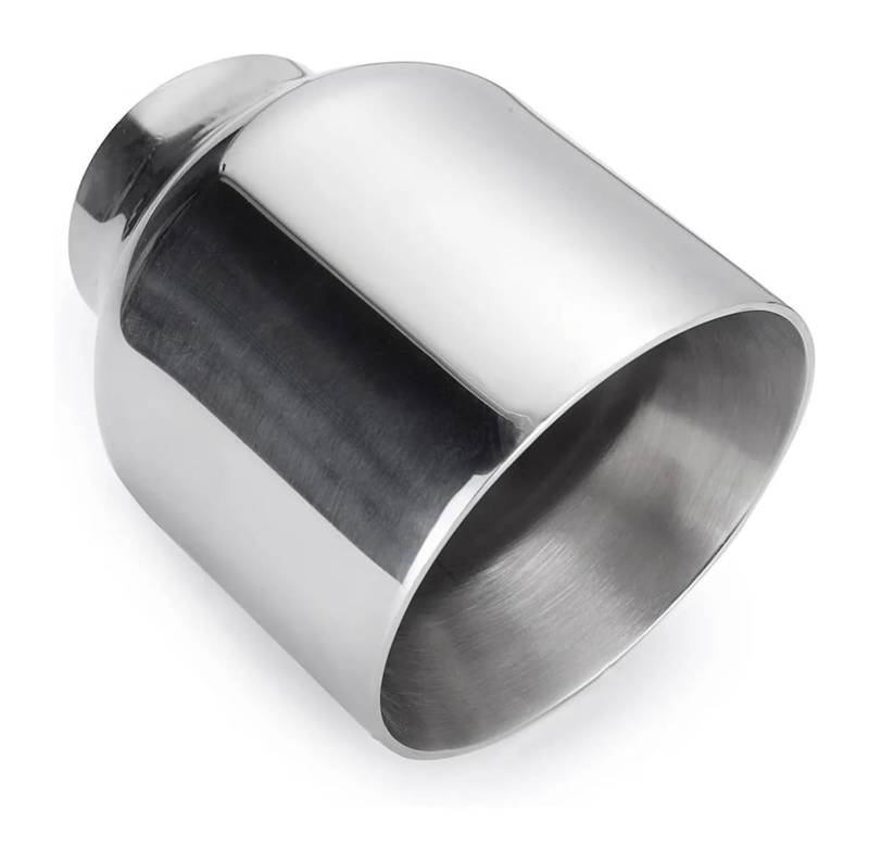 Endrohr Schalldämpfer Für B&MW Universal 63mm-101mm Edelstahl Auspuff Schalldämpfer Rohr Endrohr Dual Wand Tipps Abdeckungen Borte von LAPPGNGFYA