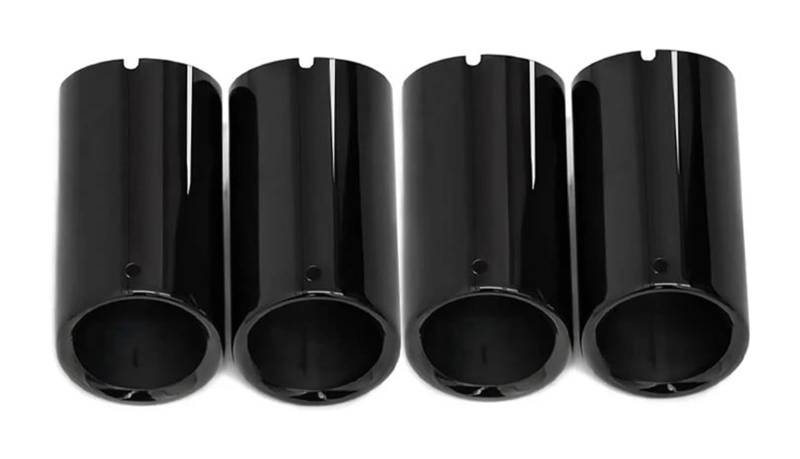 Endrohr Schalldämpfer Für B&MW X5 G05 X6 G06 X7 G07 Auto Auspuffblende Trim Cover Endrohr Düse Schalldämpfer Tuning 4 Teile/los(Schwarz) von LAPPGNGFYA