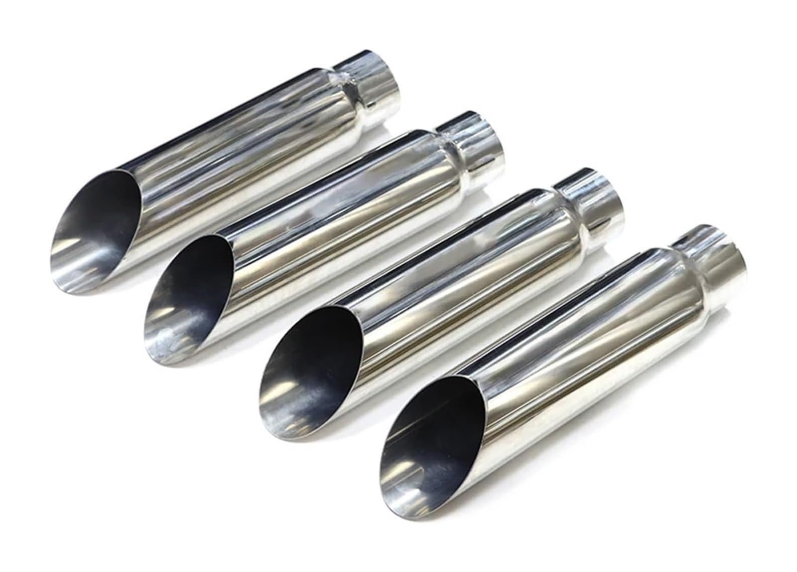 Endrohr Schalldämpfer Für B&enz Für W463 G Klasse G500 G55 G63 76mm Auspuffrohre Endrohr Düse Schalldämpfer Tipps 4PCS(Black a 75mm) von LAPPGNGFYA