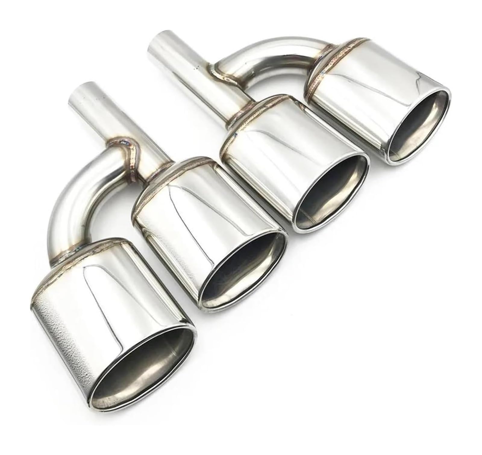 Endrohr Schalldämpfer Für B&enz W204 C63 2004 2005 2006 2007 Auto Styling Auspuffblende + Edelstahl Endrohr Endstück(220MM WIDTH) von LAPPGNGFYA