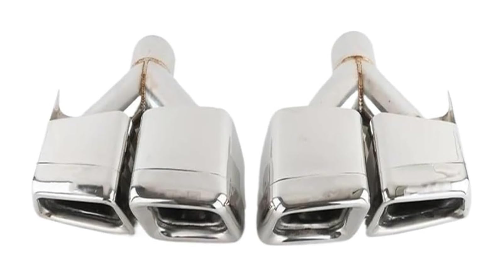 Endrohr Schalldämpfer Für Mercedes Für B&enz C-Klasse W204 E-Klasse W212 Upgrade Für AMG 63 Auspuffrohr Quadratische Öffnung Vier Outlet Schalldämpfer End Endrohr Schalldämpfer Für Mercedes Für B&enz C-Klasse W204 E-Klasse W212 Upgrade Für AMG 63 Auspuffrohr Quadratische Öffnung Vier Outlet Schalldämpfer End von LAPPGNGFYA