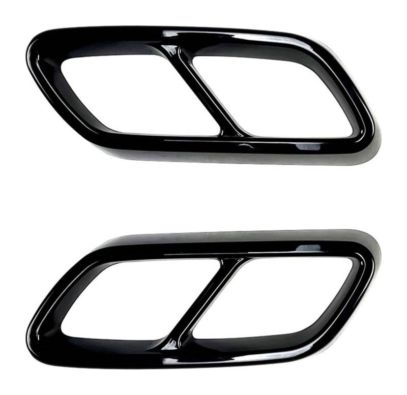 Endrohr Schalldämpfer Für Mercedes Für B&enz C-Klasse W206 C200 C260 C300 2022 2023 2024+ Für AMG Auto Endrohr Auspuffrohr Schalldämpfer Spitzenabdeckungen Borte von LAPPGNGFYA