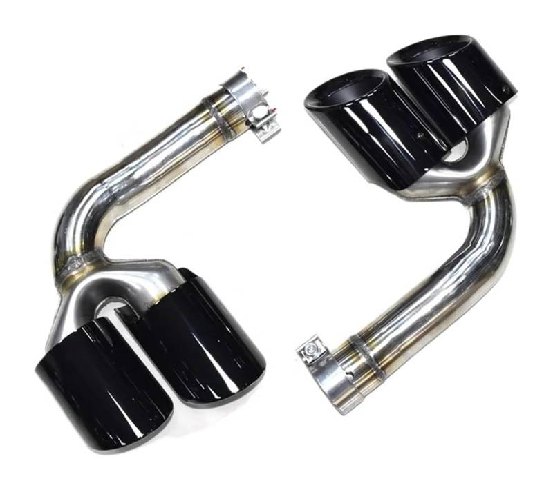 Endrohr Schalldämpfer Für VW Für T&OUAREG 2019 2020 2021 2022 2023 2024 Endrohr-Auspuff-Upgrade Sport Vier Outlet Ersatz-Schalldämpfersystem(Gasoline 3.0T) von LAPPGNGFYA