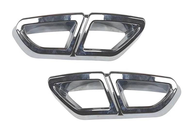 Endrohr Schalldämpfer Für VW Für p&assat Für Variant B8 2016 2017 2018 2019 Heckauspuff Schalldämpfer Endrohrabdeckung Verkleidung Auto Außenzubehör Spitze von LAPPGNGFYA