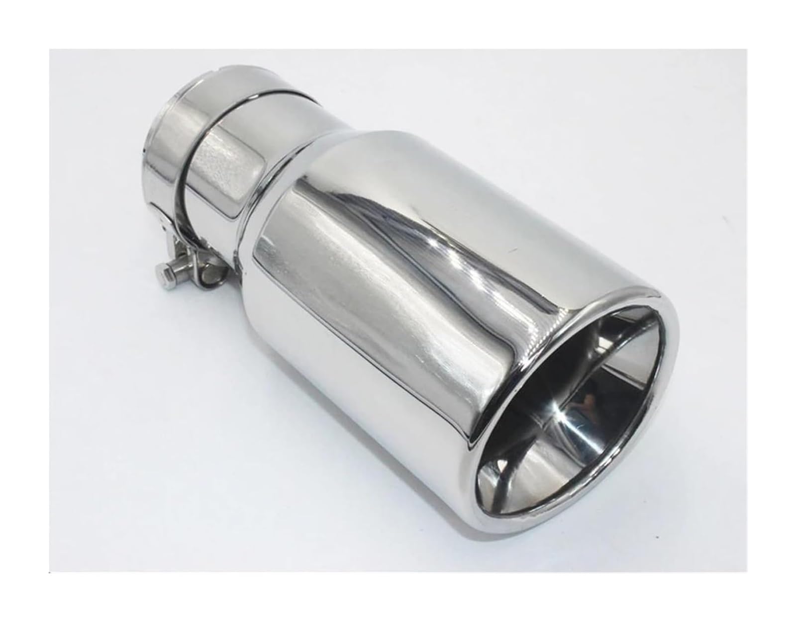 Endrohr Schalldämpfer Universal Auto Auspuff Schalldämpfer Spitze 304 Edelstahl Rohr Chrom Trim Modifizierte 1 Stück von LAPPGNGFYA